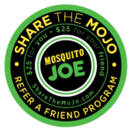 Mosquito Joe "Share the Mojo" logo image